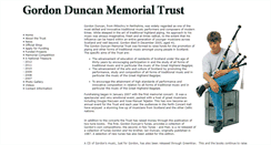 Desktop Screenshot of gordonduncan.co.uk