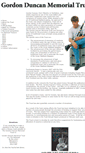 Mobile Screenshot of gordonduncan.co.uk